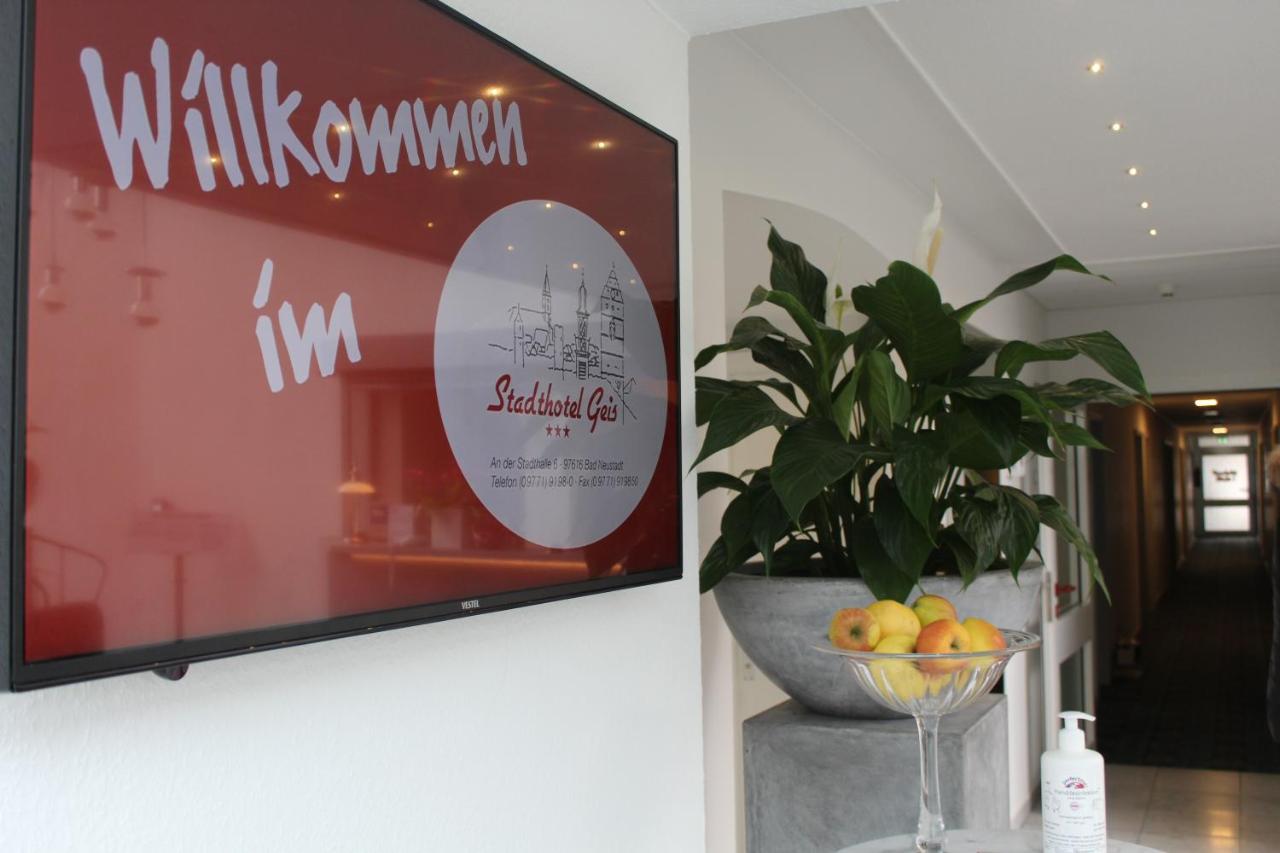 Stadthotel Geis Bad Neustadt an der Saale Esterno foto